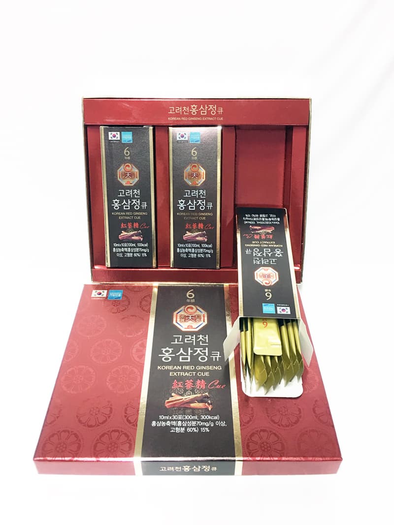 Korean 6 Year Red Ginseng  Extract Cue